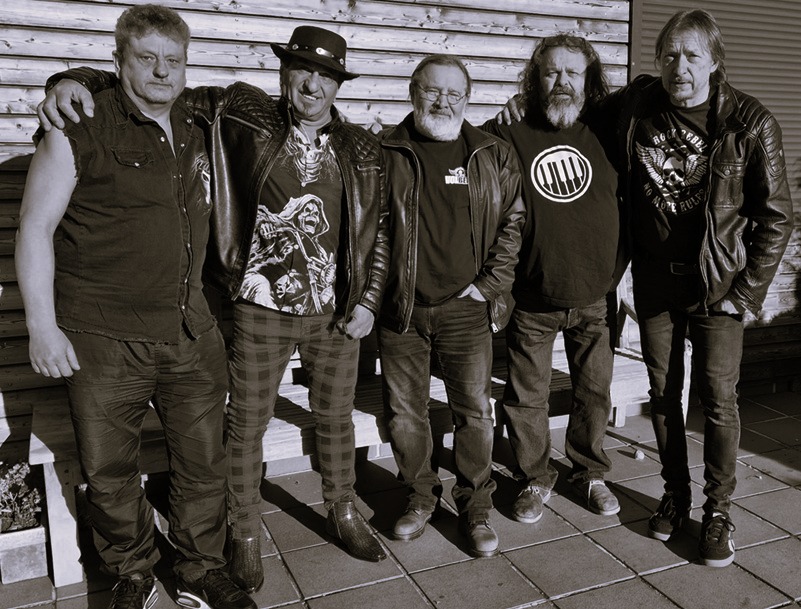 S.A.R.A. Hard and Heavy - černobílé foto